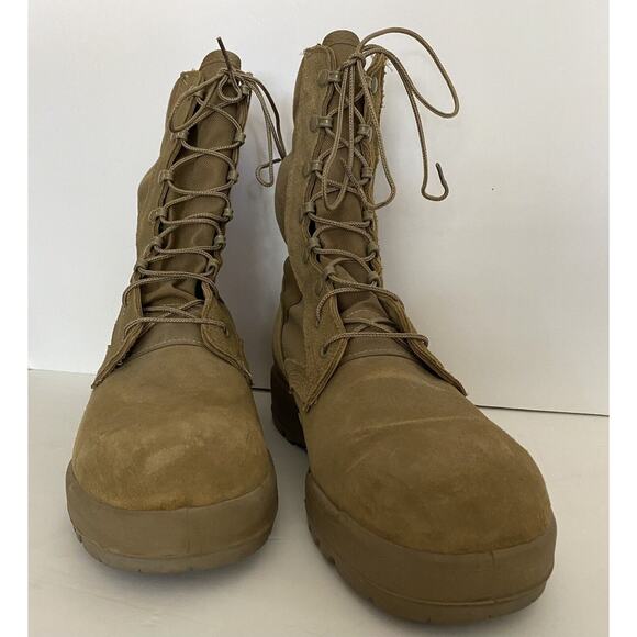 Mil-Spec Hot Weather Coyote Sz 12R McRae Boot W/Vibram Sierra Outsole-READ - Picture 2 of 11